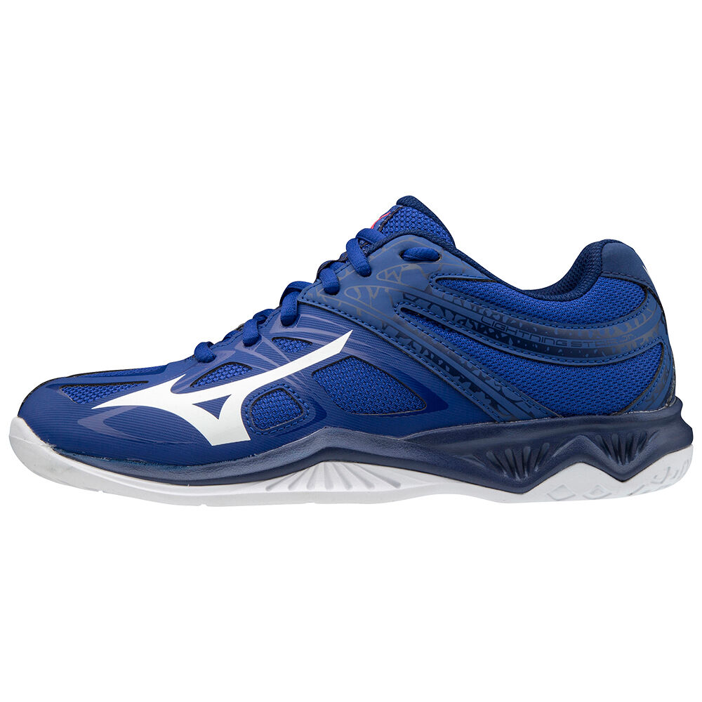 Sapatilhas Voleibol Mizuno Lightning Star Z5 - Homem - Azuis/Branco/Rosa - SNZWQ8601